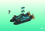 Bauanleitungen LEGO - 6135 - SMALL SHARK SUBMARINE: Page 7