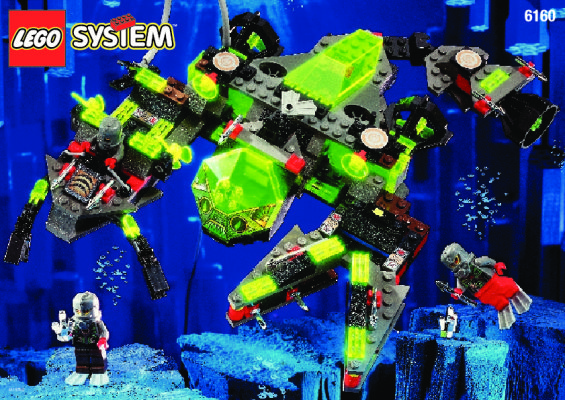 Bauanleitungen LEGO - 6160 - Stingray Lobster: Page 1