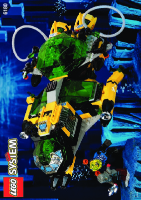 Bauanleitungen LEGO - 6180 - HYDRO SEARCH SUB: Page 1