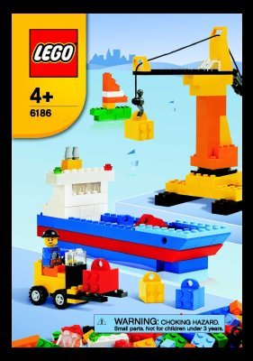 Bauanleitungen LEGO - 6186 - Build Your Own LEGO® Harbor: Page 1