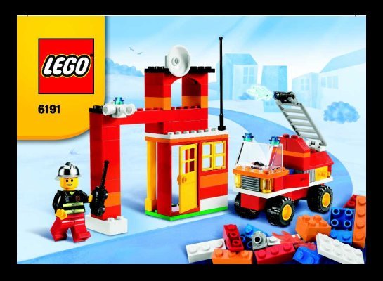 Bauanleitungen LEGO - 6191 - LEGO® Fire Fighter Building Set: Page 1