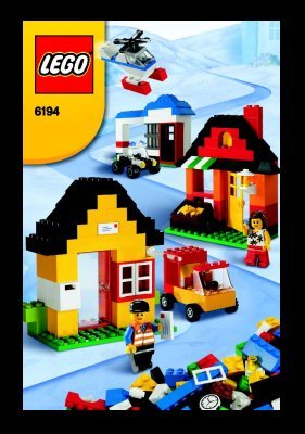 Bauanleitungen LEGO - 6194 - My LEGO® Town: Page 1