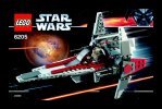 Bauanleitungen LEGO - 6205 - V-wing fighter™: Page 1