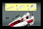 Bauanleitungen LEGO - 6207 - A-wing fighter™: Page 28