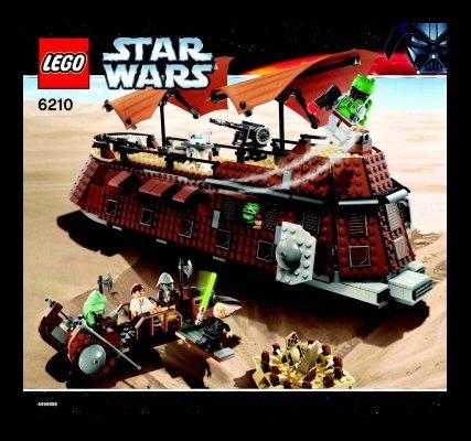 Bauanleitungen LEGO - 6210 - Jabba's Sail Barge™: Page 1