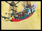 Bauanleitungen LEGO - 6290 - Pirate Battle Ship: Page 39