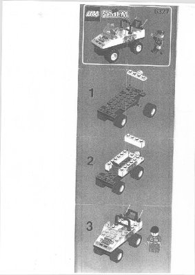 Bauanleitungen LEGO - 6327 - Team Turbo: Page 1