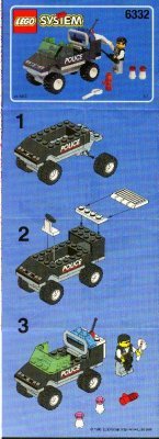 Bauanleitungen LEGO - 6332 - Police Headquarters: Page 1