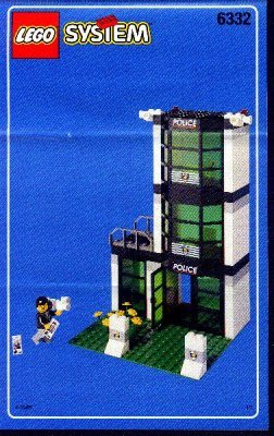 Bauanleitungen LEGO - 6332 - Police Headquarters: Page 1