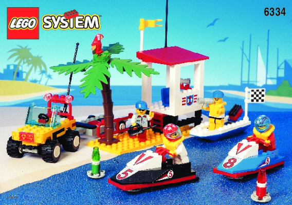 Bauanleitungen LEGO - 6334 - JET SKI THEME: Page 1