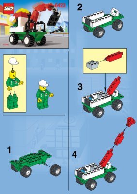 Bauanleitungen LEGO - 6423 - Tow-away Truck: Page 1