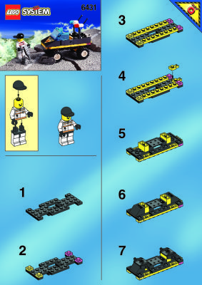 Bauanleitungen LEGO - 6431 - Res-Q Response 1: Page 1