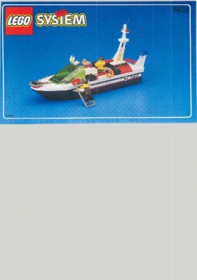 Bauanleitungen LEGO - 6433 - Police Harbour Patrol: Page 1