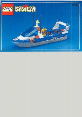 Bauanleitungen LEGO - 6435 - COAST GUARD: Page 1