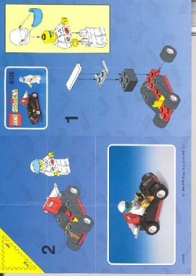 Bauanleitungen LEGO - 6436 - Go-kart: Page 1