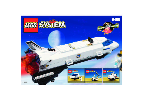 Bauanleitungen LEGO - 6456 - Space Port Shuttle Launch: Page 1