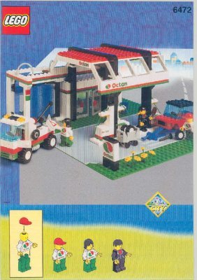 Bauanleitungen LEGO - 6472 - OCTAN GAS STATION: Page 1