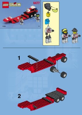 Bauanleitungen LEGO - 6477 - Superpower Fire Engine: Page 1