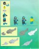 Bauanleitungen LEGO - 6558 - SHARKS CAVE: Page 2