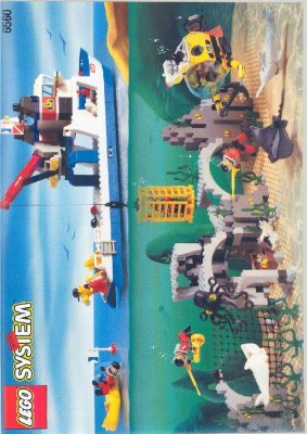 Bauanleitungen LEGO - 6560 - DIVERS SHIP: Page 1