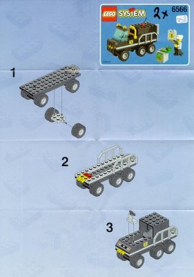 Bauanleitungen LEGO - 6566 - MONEY TRANSPORT: Page 1