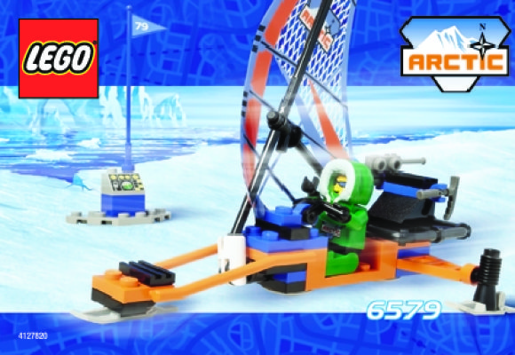 Bauanleitungen LEGO - 6579 - Ice Surfer: Page 1