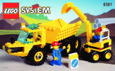 Bauanleitungen LEGO - 6581 - DUMPER AND MINI DIGGER: Page 1