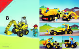 Bauanleitungen LEGO - 6581 - DUMPER AND MINI DIGGER: Page 12