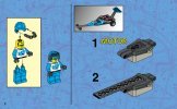 Bauanleitungen LEGO - 6714 - Speed Dragster: Page 2