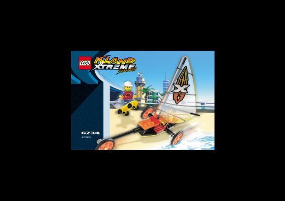 Bauanleitungen LEGO - 6734 - Beach Cruisers: Page 1