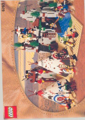 Bauanleitungen LEGO - 6763 - LARGE INDIAN CAMP: Page 1