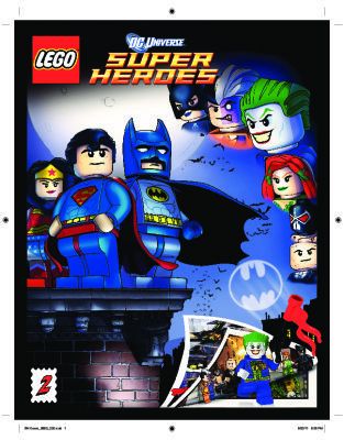 Bauanleitungen LEGO - 6860 - The Batcave: Page 1