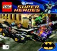 Bauanleitungen LEGO - 6864 - The Batmobile and the Two-Face Chase: Page 1