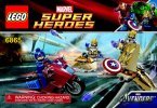 Bauanleitungen LEGO - 6865 - Captain America's™ Avenging Cycle: Page 1