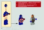 Bauanleitungen LEGO - 6865 - Captain America's™ Avenging Cycle: Page 2