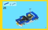 Bauanleitungen LEGO - 6913 - Blue Roadster: Page 31