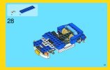 Bauanleitungen LEGO - 6913 - Blue Roadster: Page 33