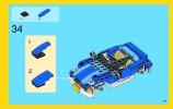 Bauanleitungen LEGO - 6913 - Blue Roadster: Page 39