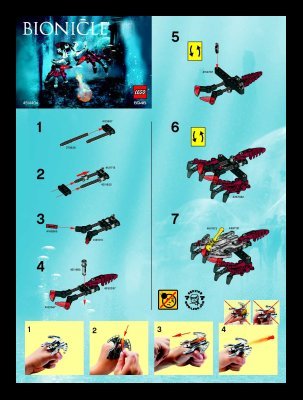 Bauanleitungen LEGO - 6946 - Squid Launcher Function: Page 1