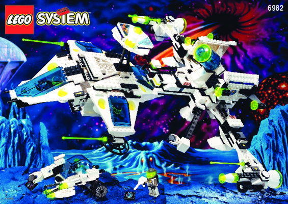 Bauanleitungen LEGO - 6982 - EXPLORER'S SPACE SHIP: Page 1