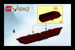 Bauanleitungen LEGO - 7016 - Viking Boat against the Wyvern Dragon: Page 4