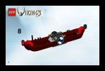 Bauanleitungen LEGO - 7016 - Viking Boat against the Wyvern Dragon: Page 8