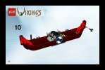 Bauanleitungen LEGO - 7016 - Viking Boat against the Wyvern Dragon: Page 10