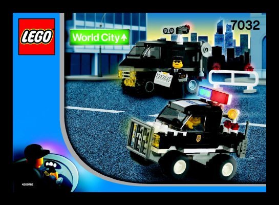 Bauanleitungen LEGO - 7032 - Highway Patrol and Undercover Van: Page 1