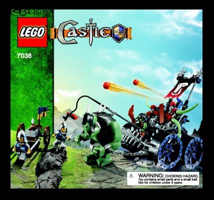 Bauanleitungen LEGO - 7038 - Troll Assault Wagon: Page 1