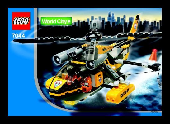 Bauanleitungen LEGO - 7044 - Rescue Chopper: Page 1