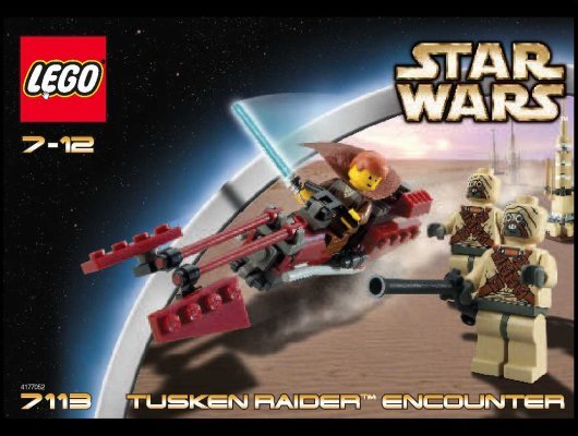 Bauanleitungen LEGO - 7113 - Tusken Raider™ Encounter: Page 1