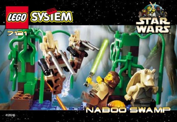 Bauanleitungen LEGO - 7121 - Naboo™ Swamp: Page 1