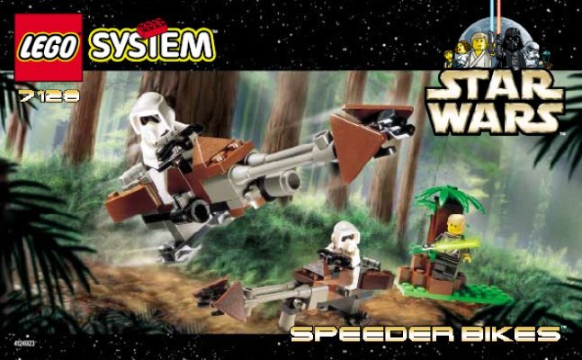 Bauanleitungen LEGO - 7128 - SW Speeder Bikes™: Page 1