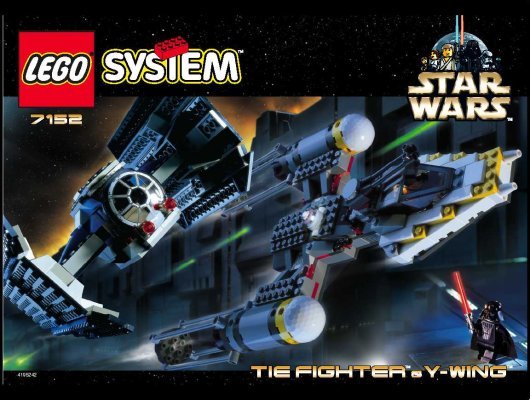 Bauanleitungen LEGO - 7152 - LEGO SYSTEM Y-WING FIGHTER TM: Page 1